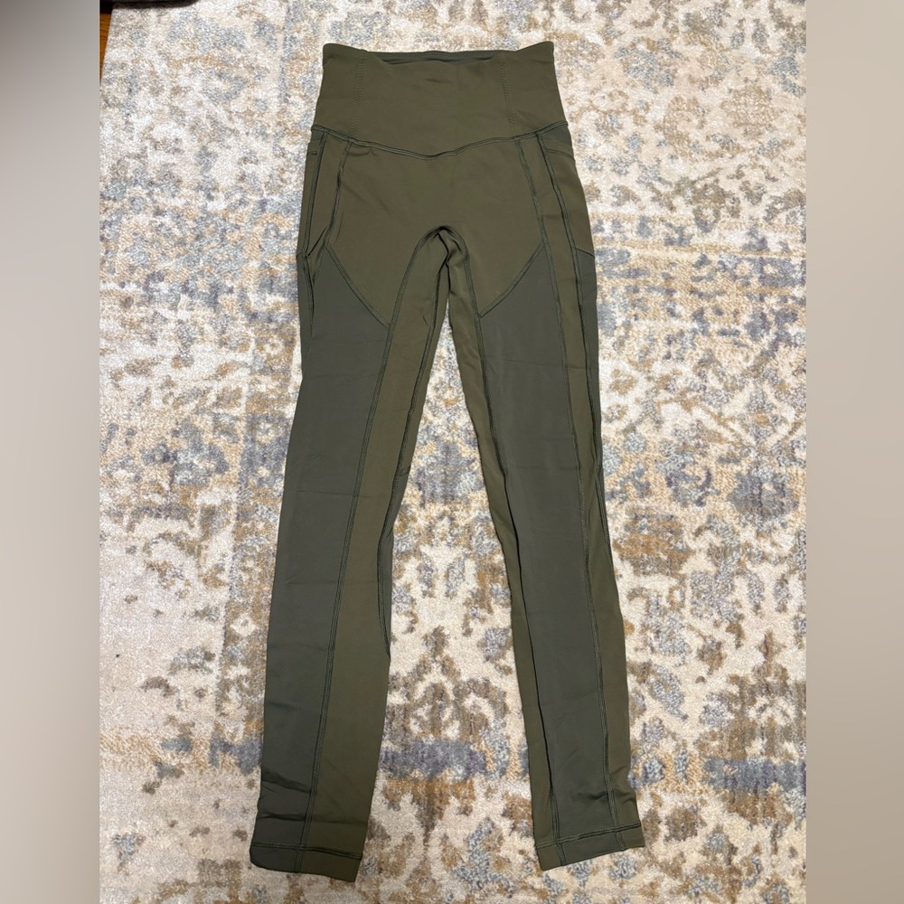lululemon Olive Green Leggings